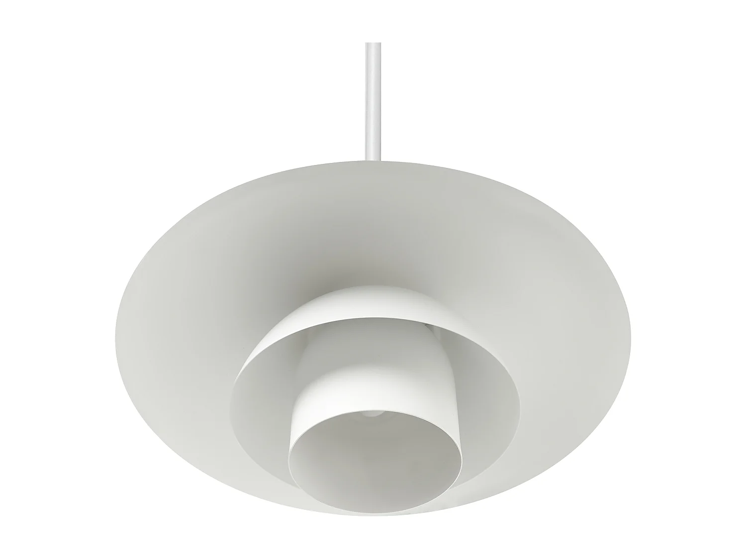 Lampe suspension HILBA Métal Blanc