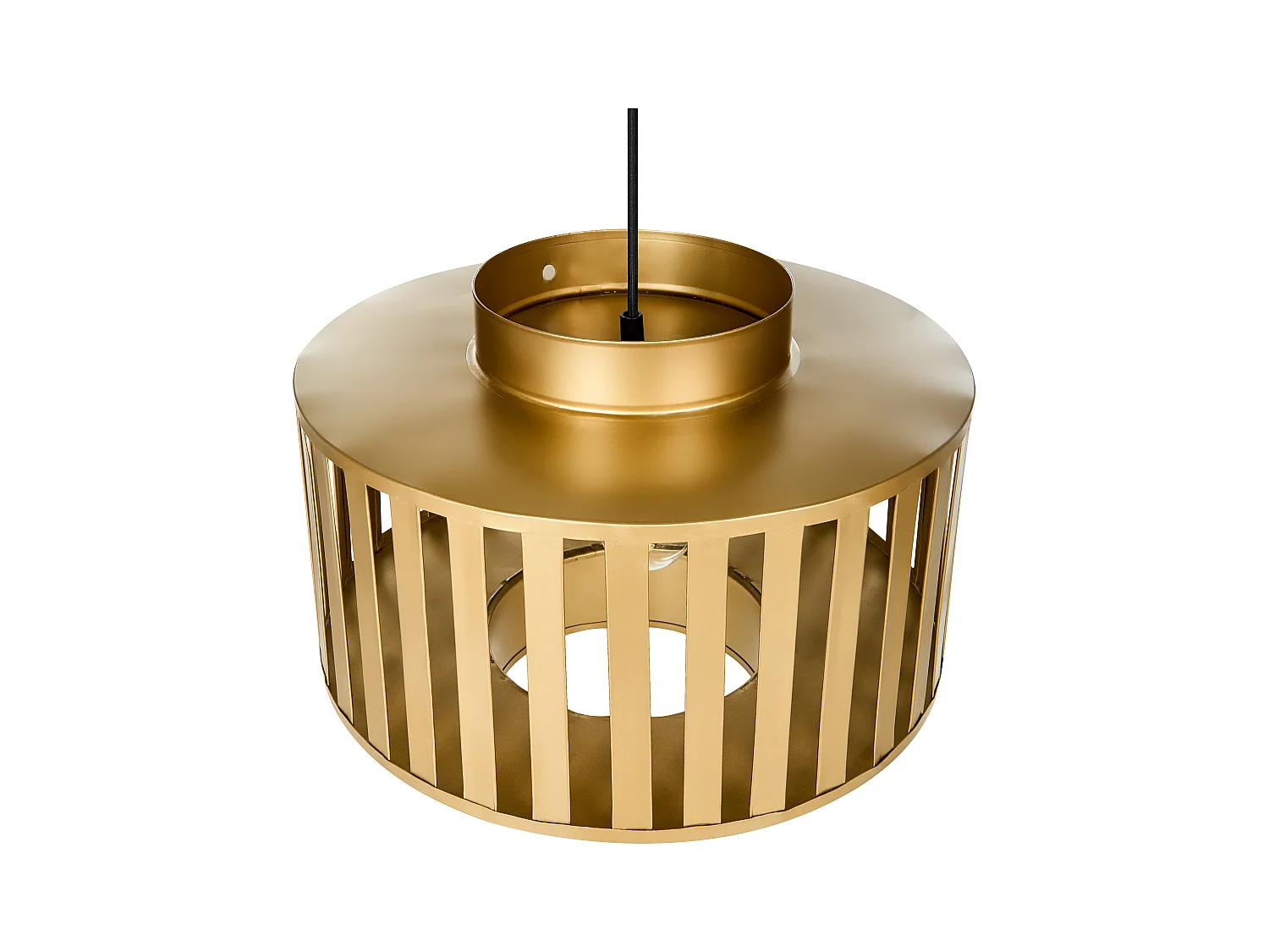 Lampe suspension HUGLI Métal Laiton