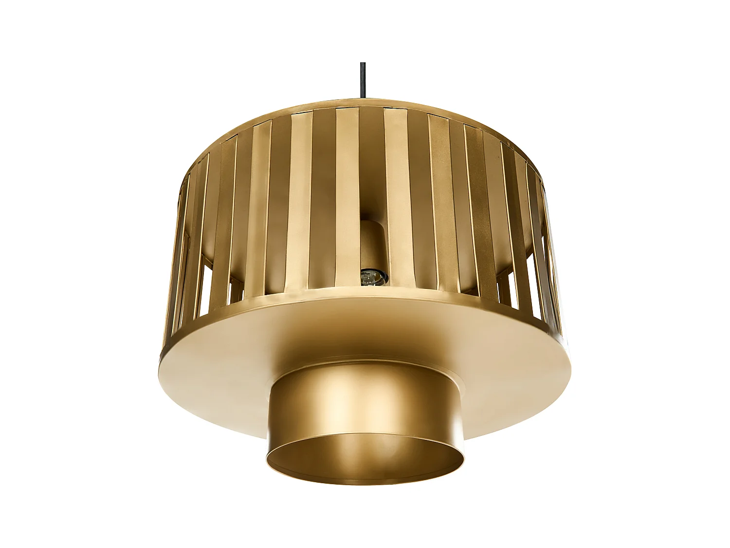 Lampe suspension HUGLI Métal Laiton