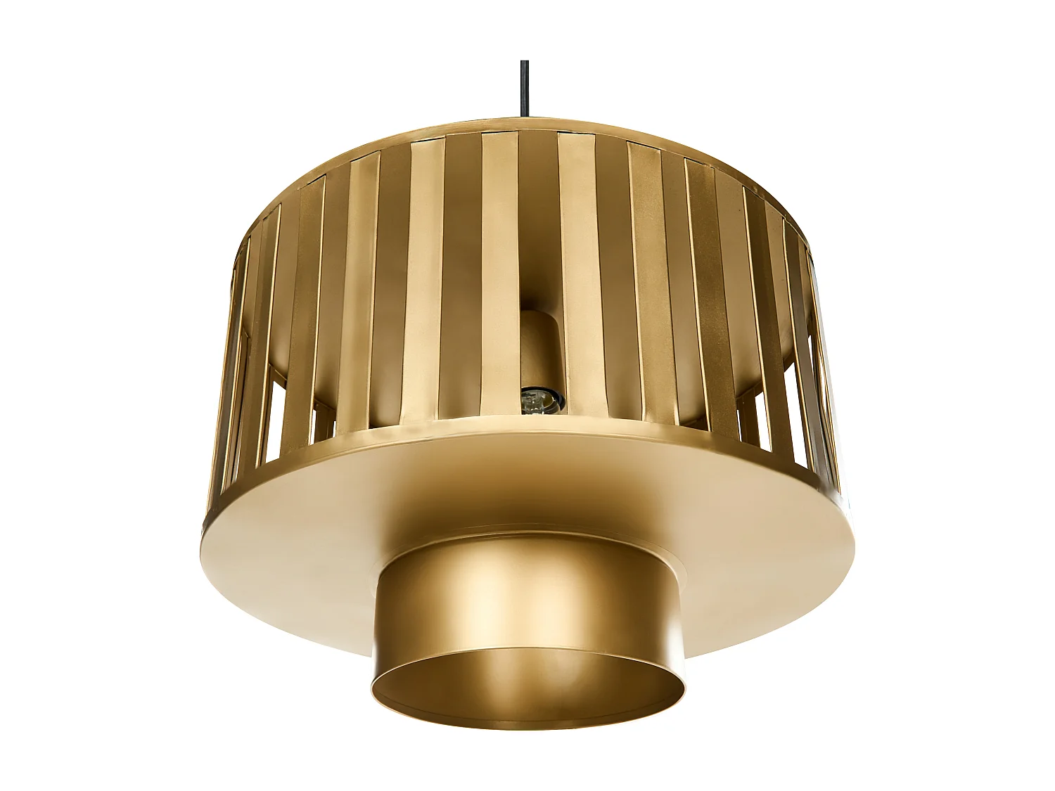 Lampe suspension HUGLI Métal Laiton