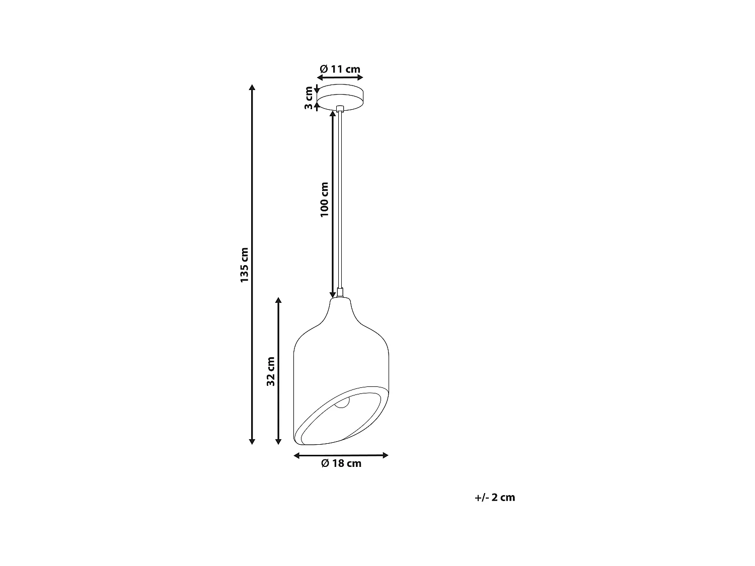 Lampe suspension GANDAKI Bois de manguier Marron clair