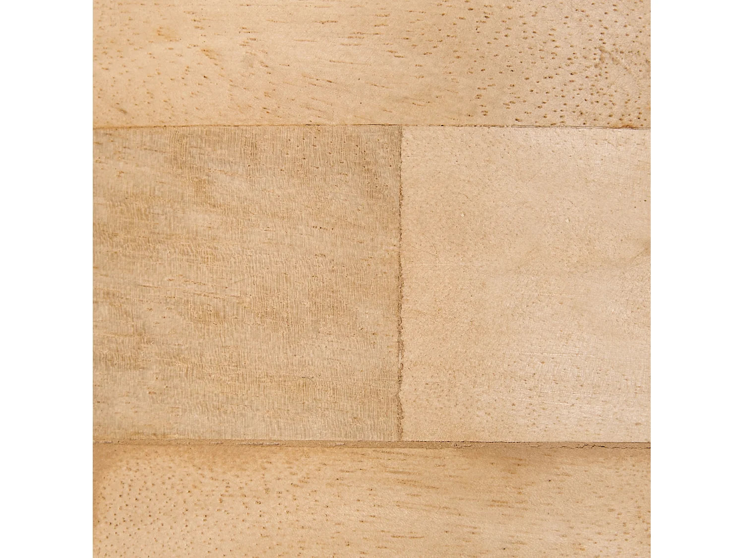 Hängelampe Mangoholz hell braun rundes Design modern Boho Stil Gomati