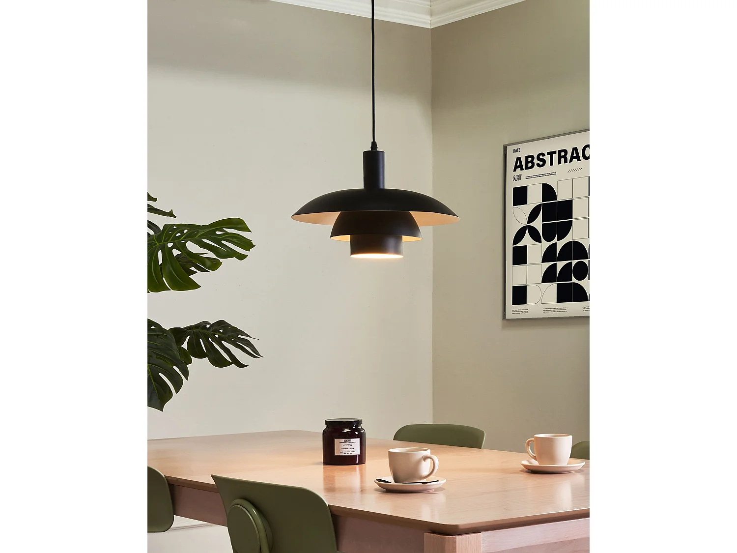 Lampa wisząca HILBA Metal Czarny