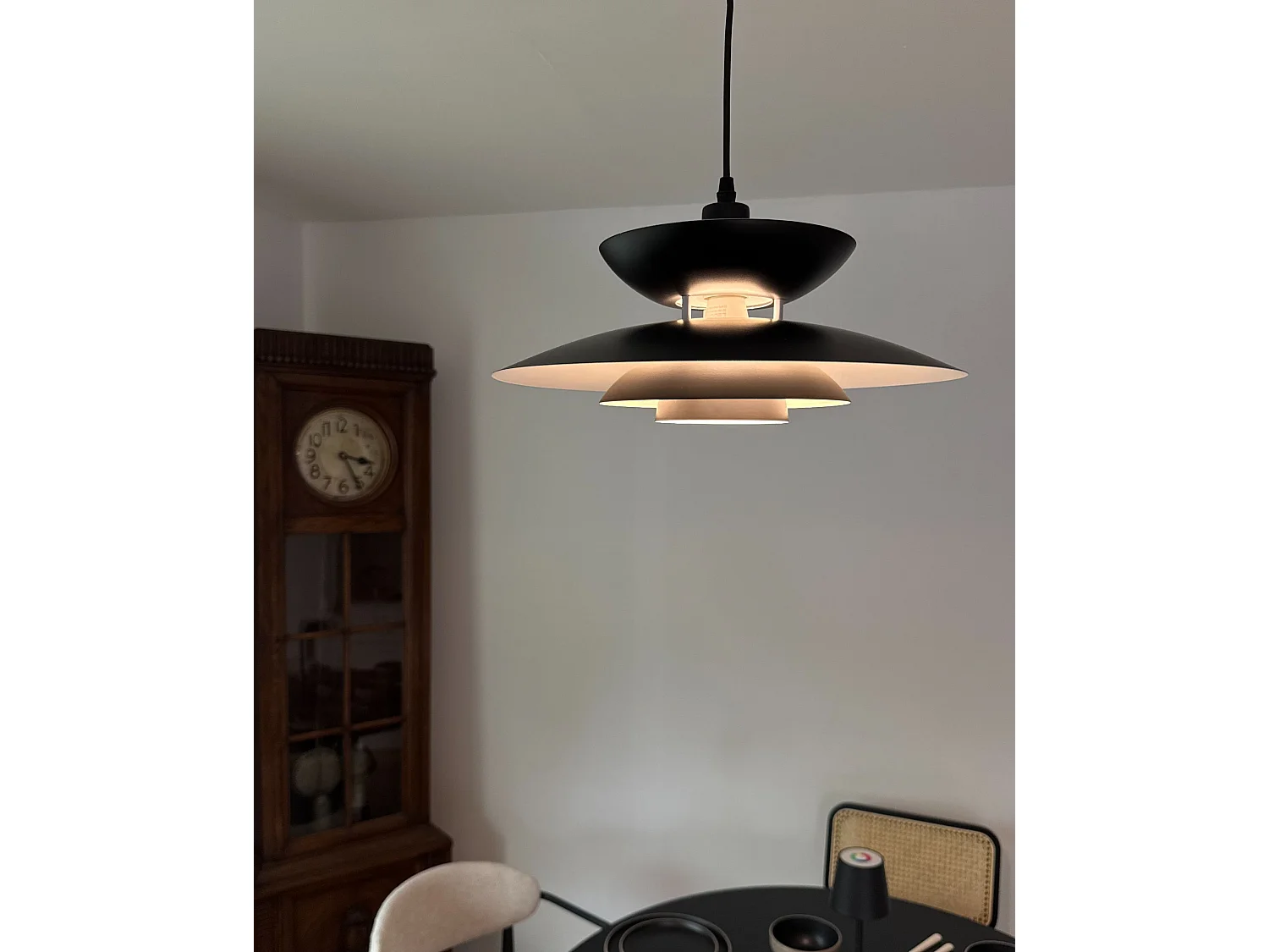 Hanglamp JURGA Metaal Zwart