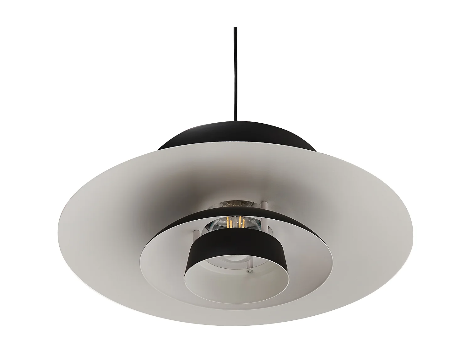 Lampe suspension JURGA Métal Noir