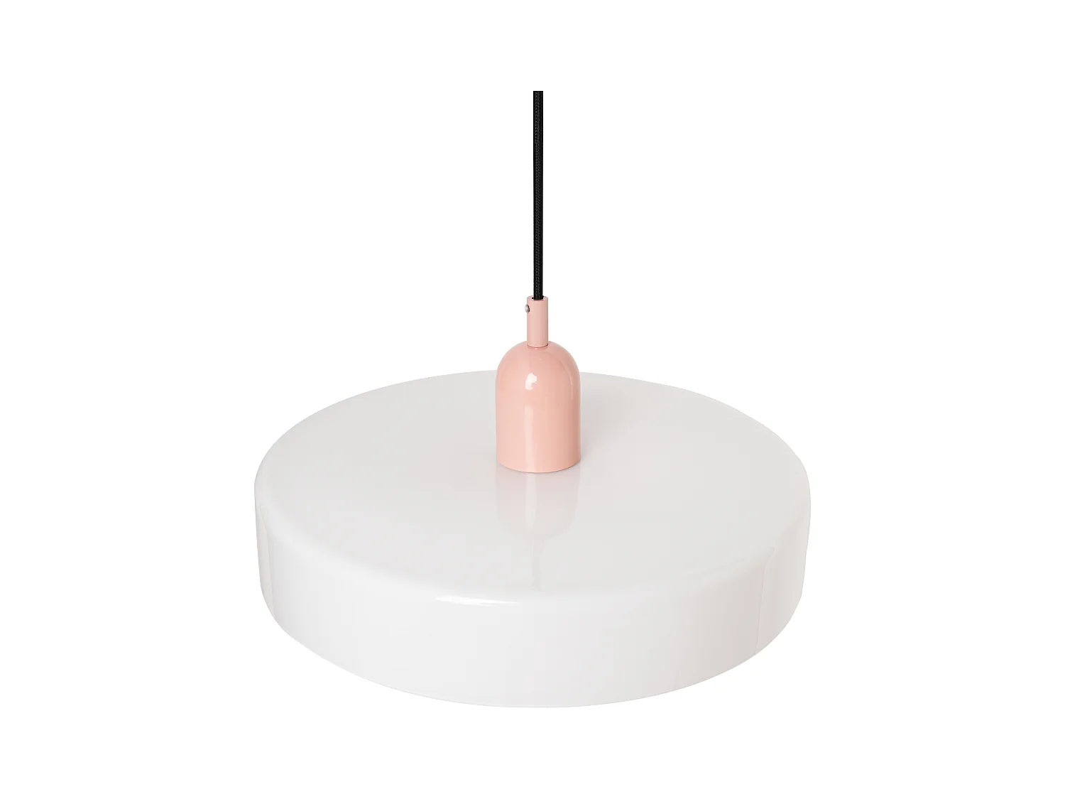 Lampe suspension PAALA Verre Blanc
