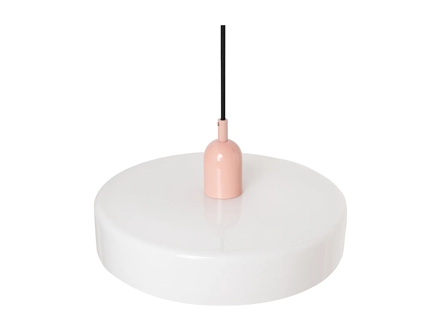 Lampe suspension PAALA Verre Blanc
