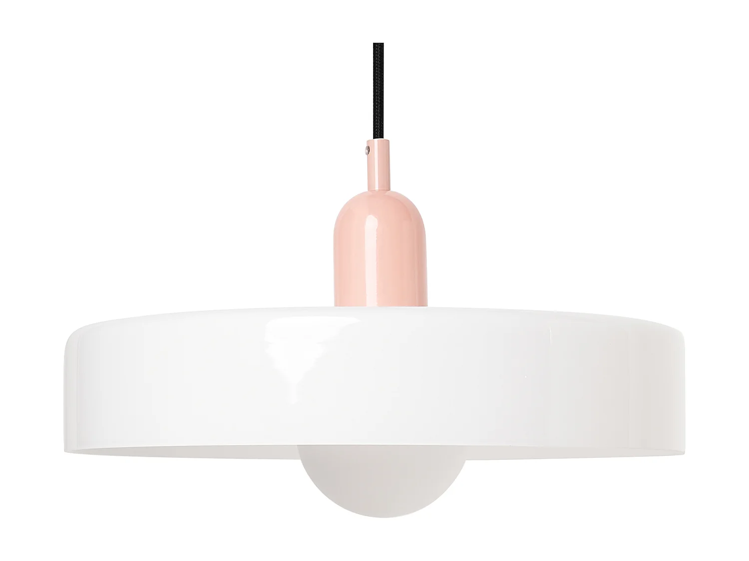 Lampe suspension PAALA Verre Blanc