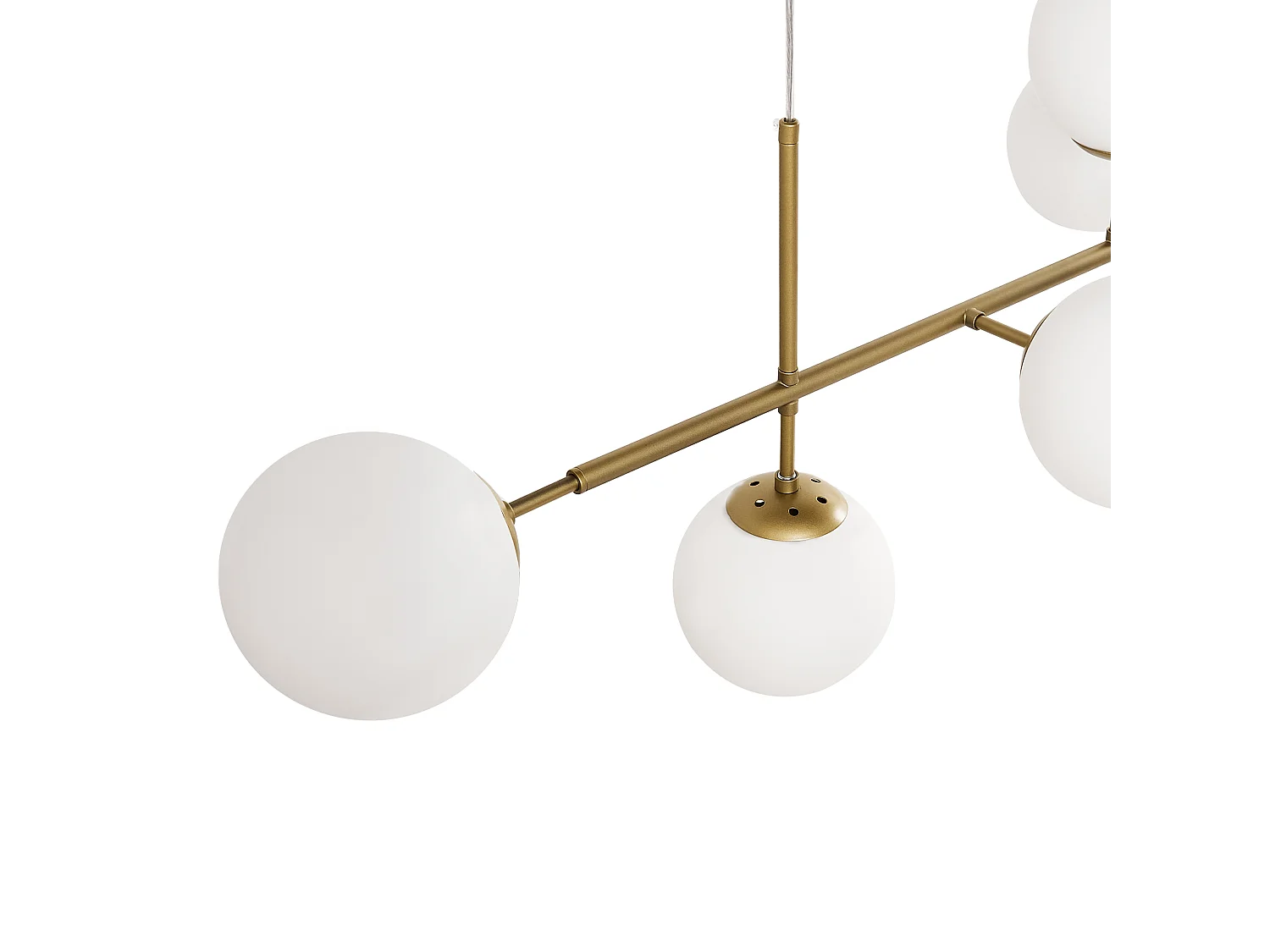 Lampadario KASARI Metallo Oro