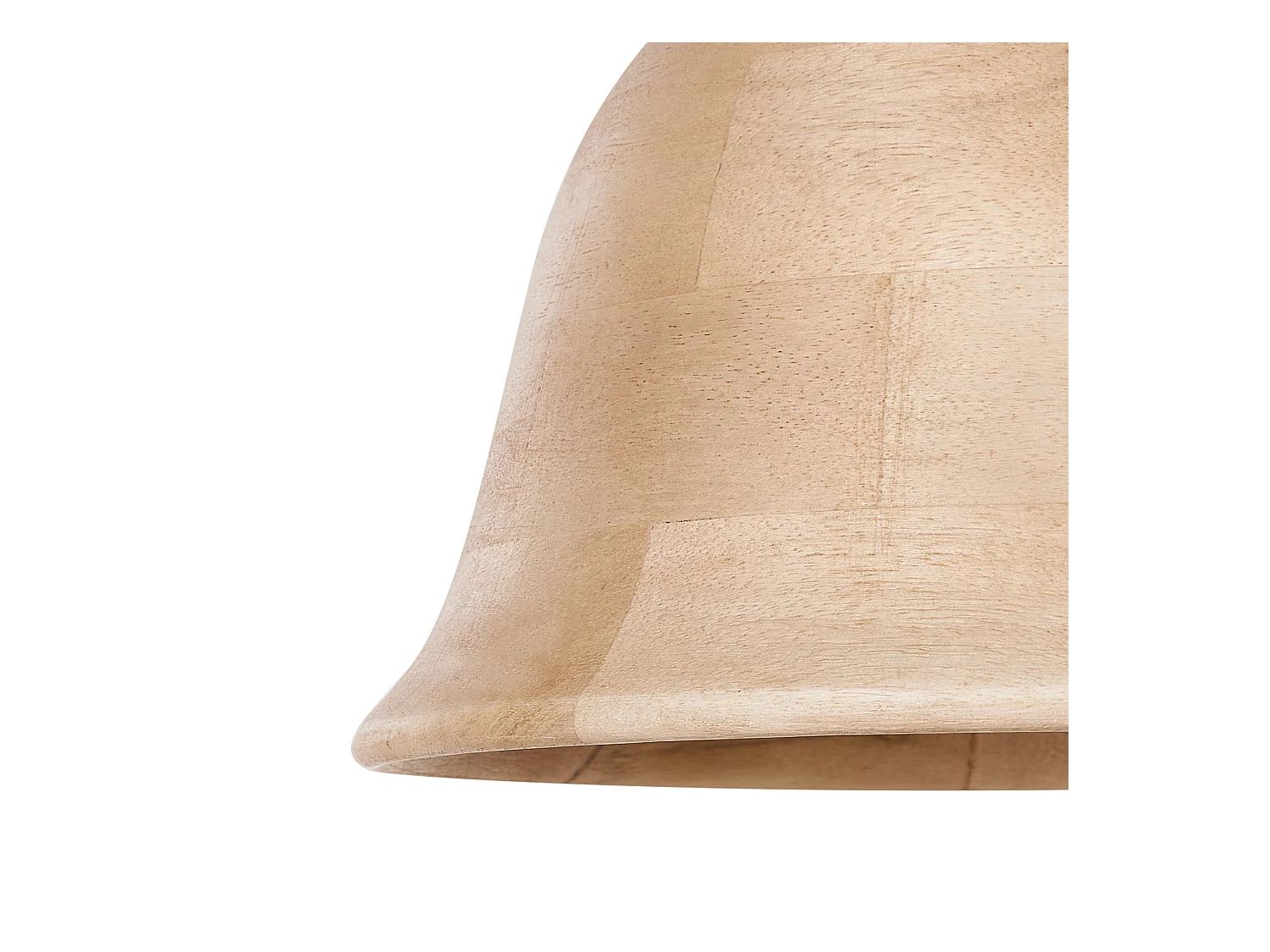 Lampe suspension GOIKA Bois de manguier Marron clair