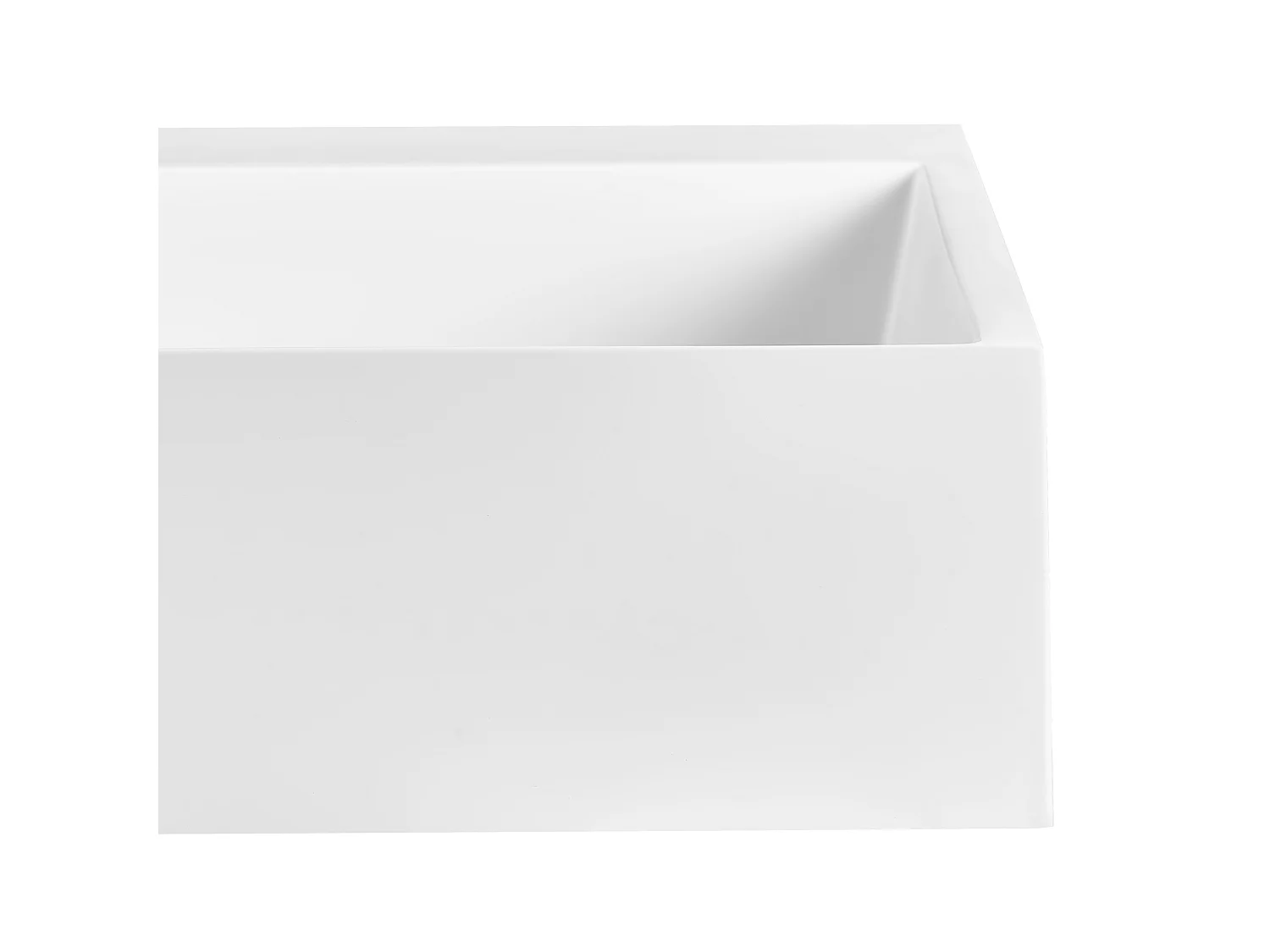 Lavandino sospeso bianco 100 x 46 cm QUENKO