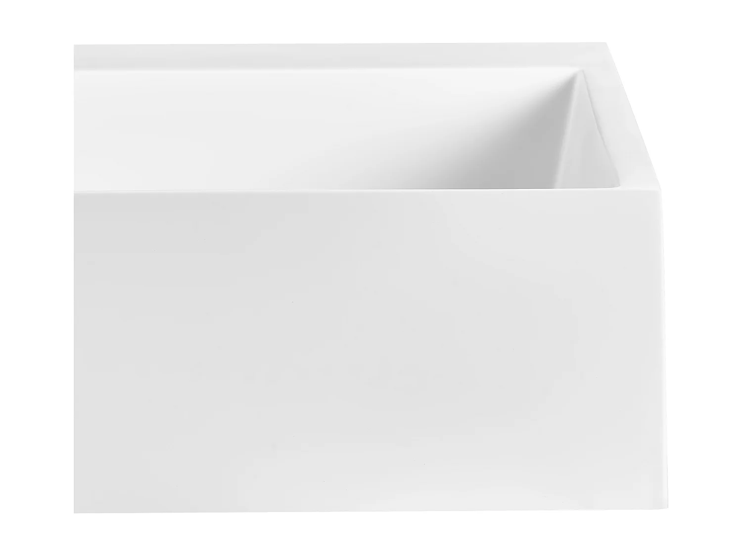 Vasque suspendue 120 x 46 cm blanche QUENKO