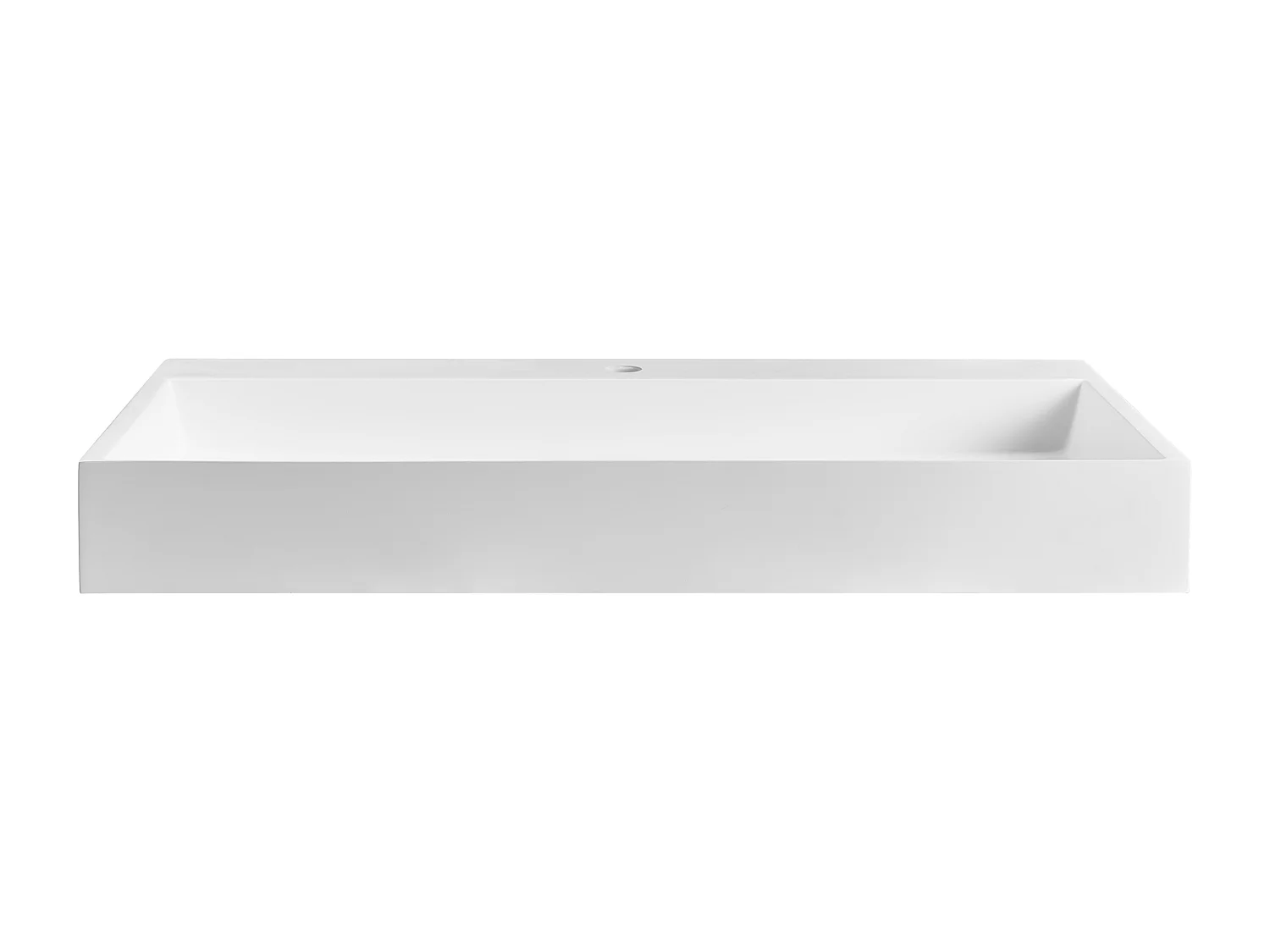 Lavandino sospeso bianco 90 x 46 cm QUENKO