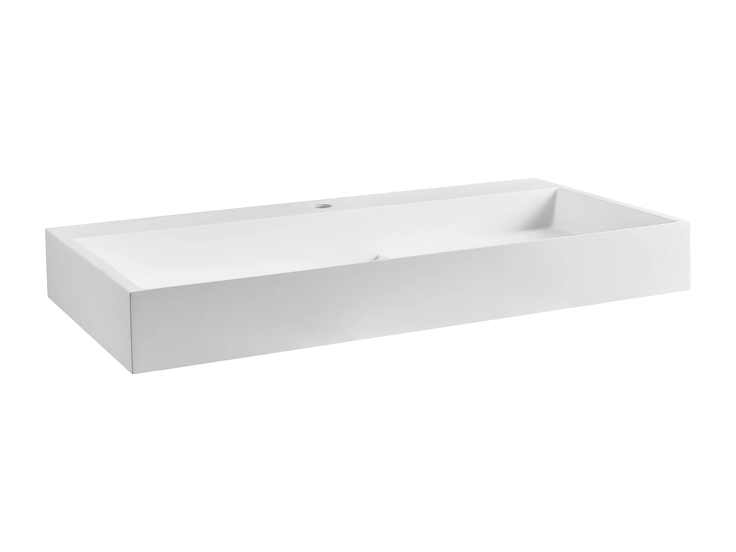 Lavandino sospeso bianco 90 x 46 cm QUENKO