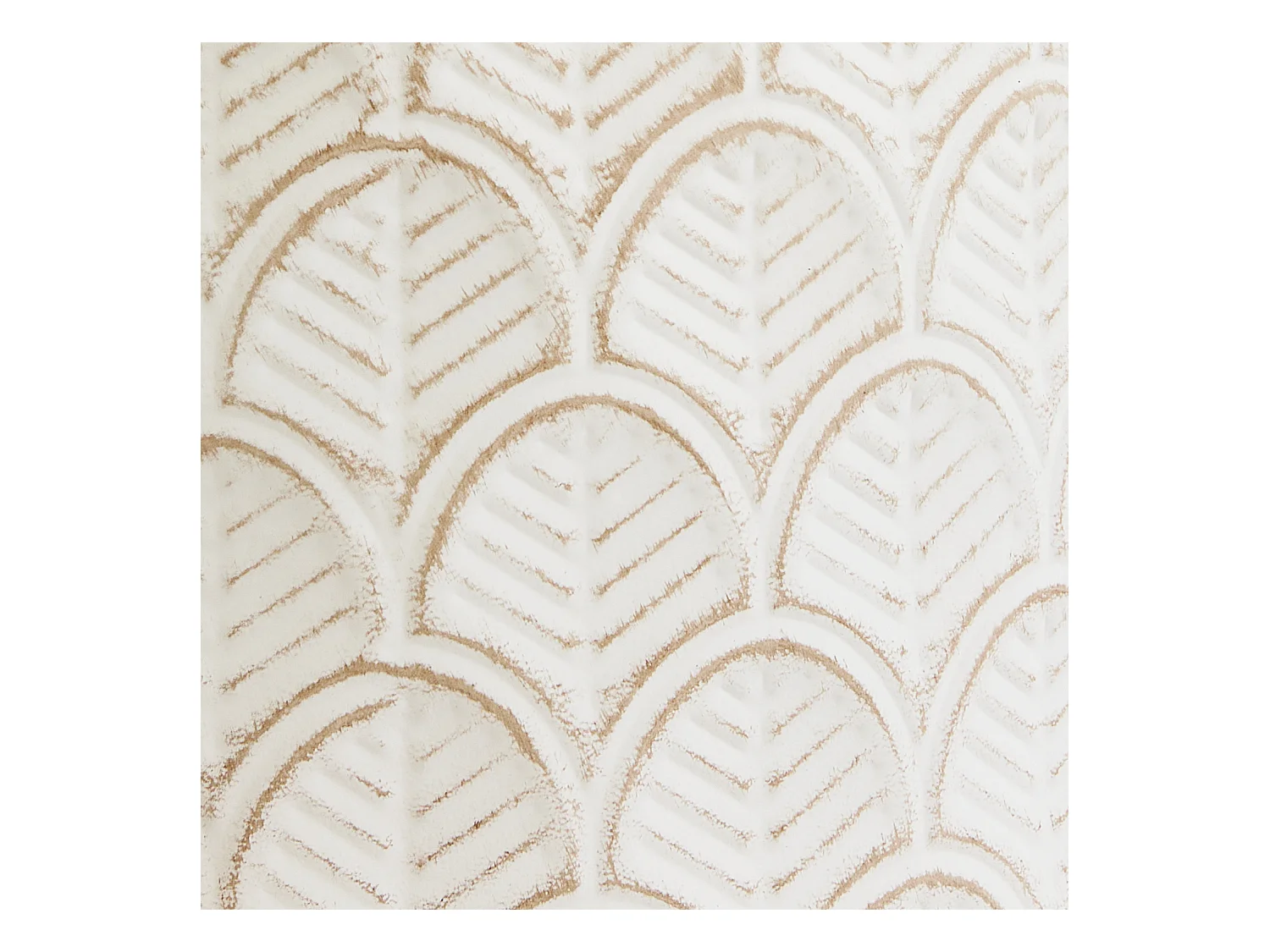 Maceta con patas ROSEE Metal 20 cm Blanco crema