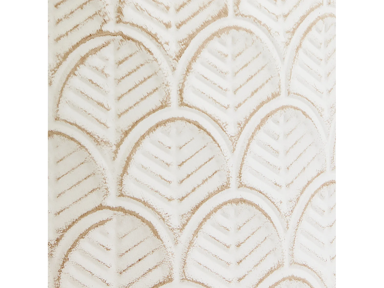 Blumentopf mit Beinen ROSEE Metall 20 cm Cremeweiss