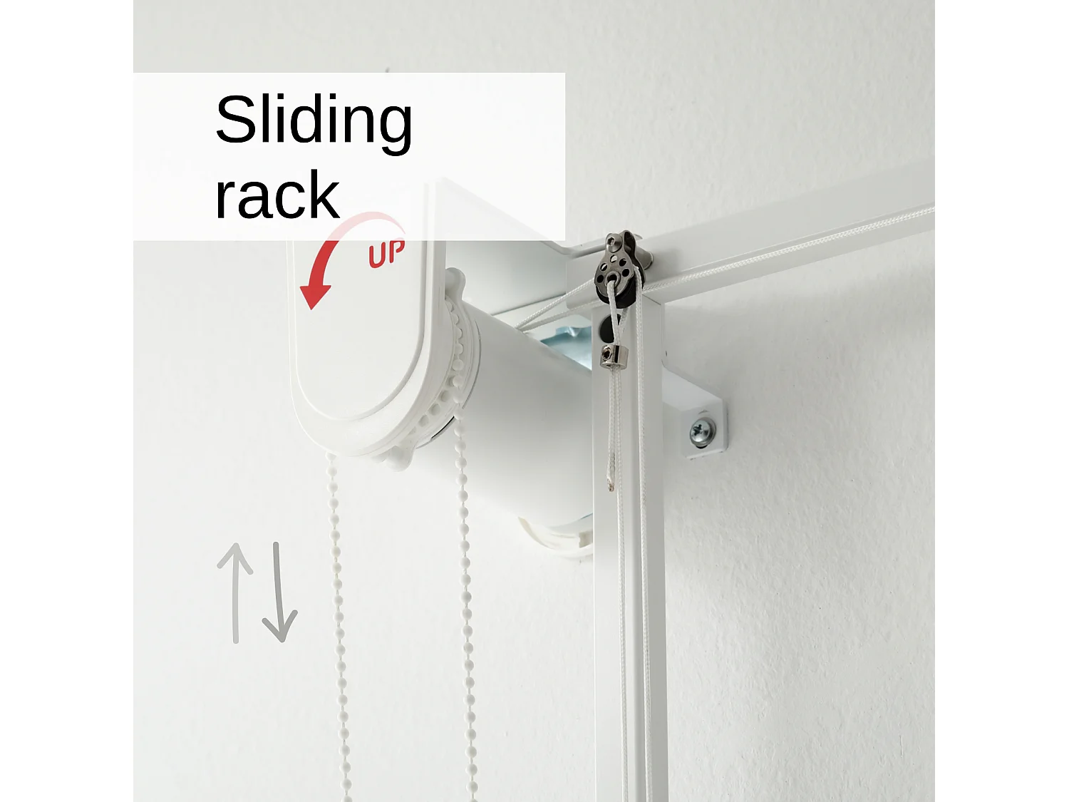 Étendoir mural 3 grilles pour intérieur et extérieur – blanc – 128x52x137 cm Tower