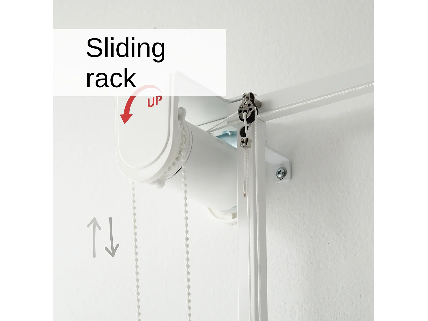 Étendoir mural 3 grilles pour intérieur et extérieur – blanc – 128x52x137 cm Tower