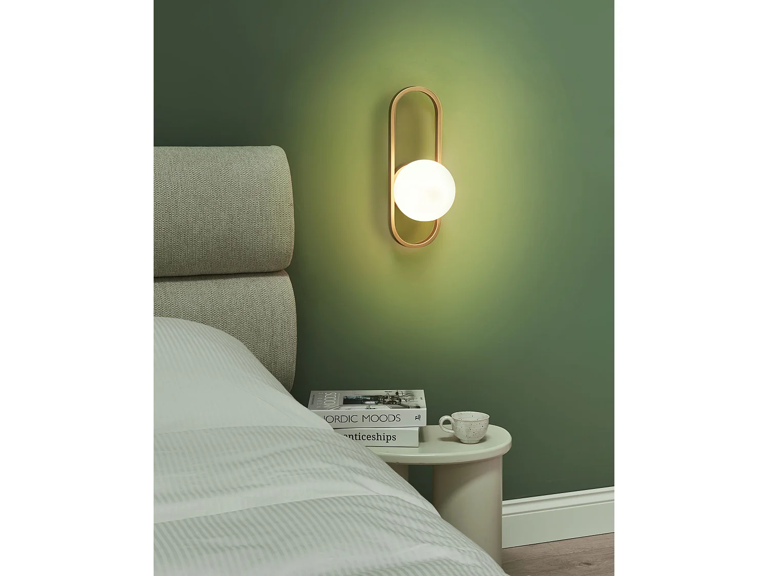 Lampe murale VARDI Métal Doré