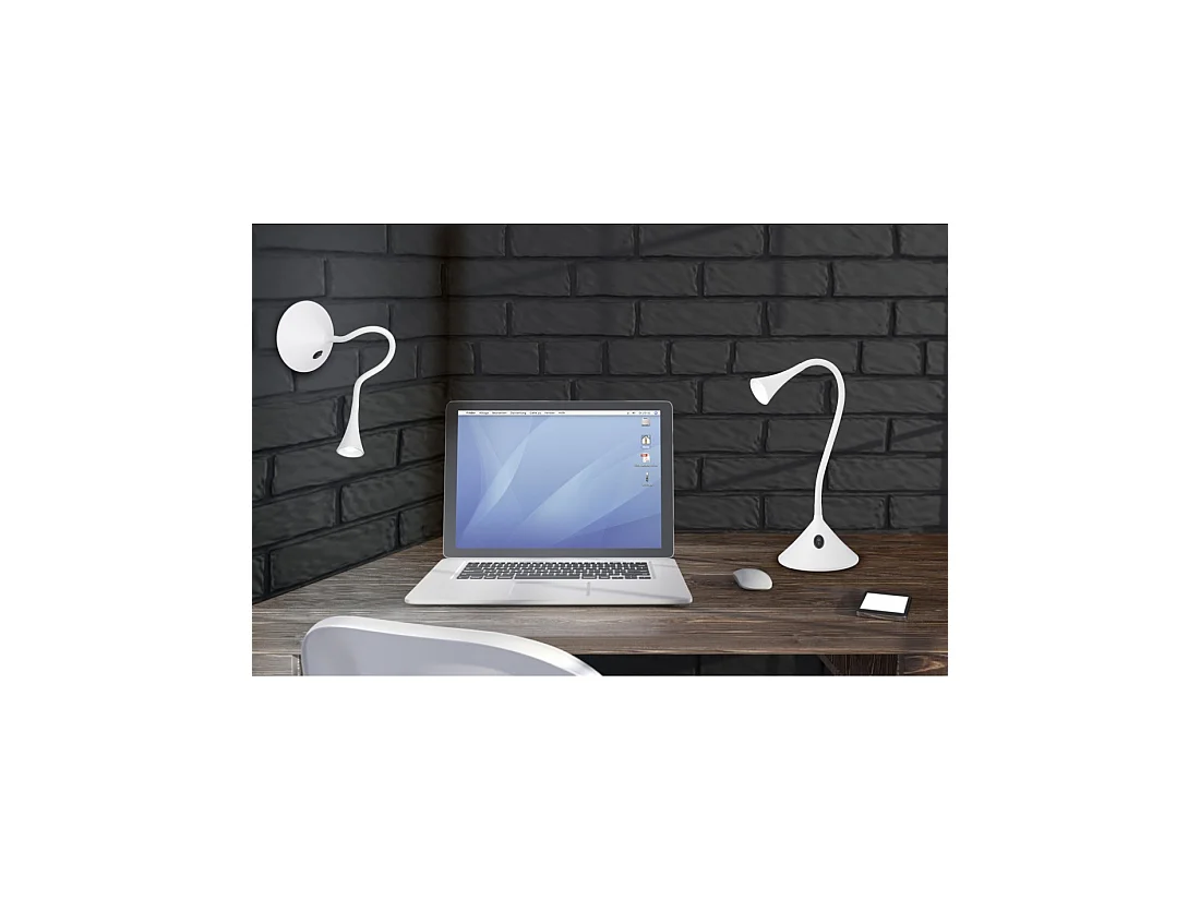Lampada da Scrivania Led Viper Bianco H31 cm Trio Lighting