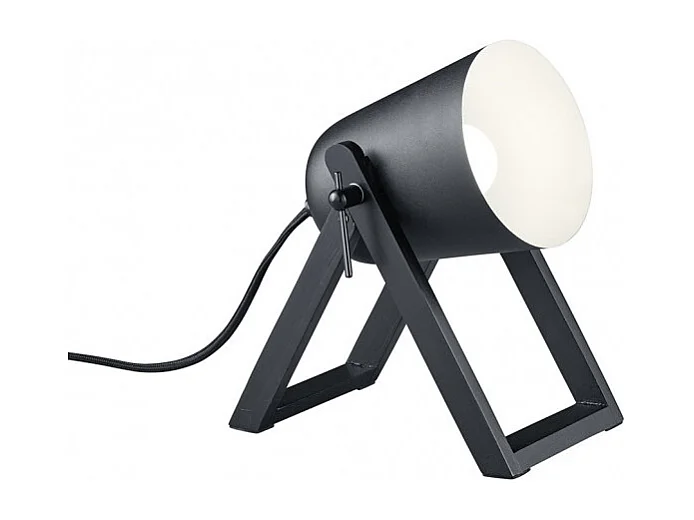 Lampe à poser bois métal Marc