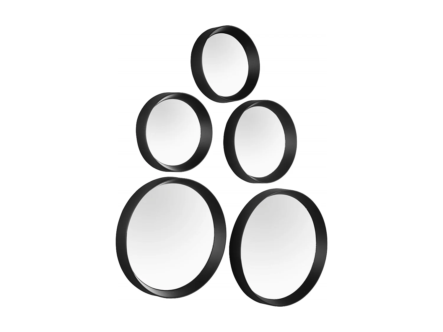 5 Miroirs Lia ronds design