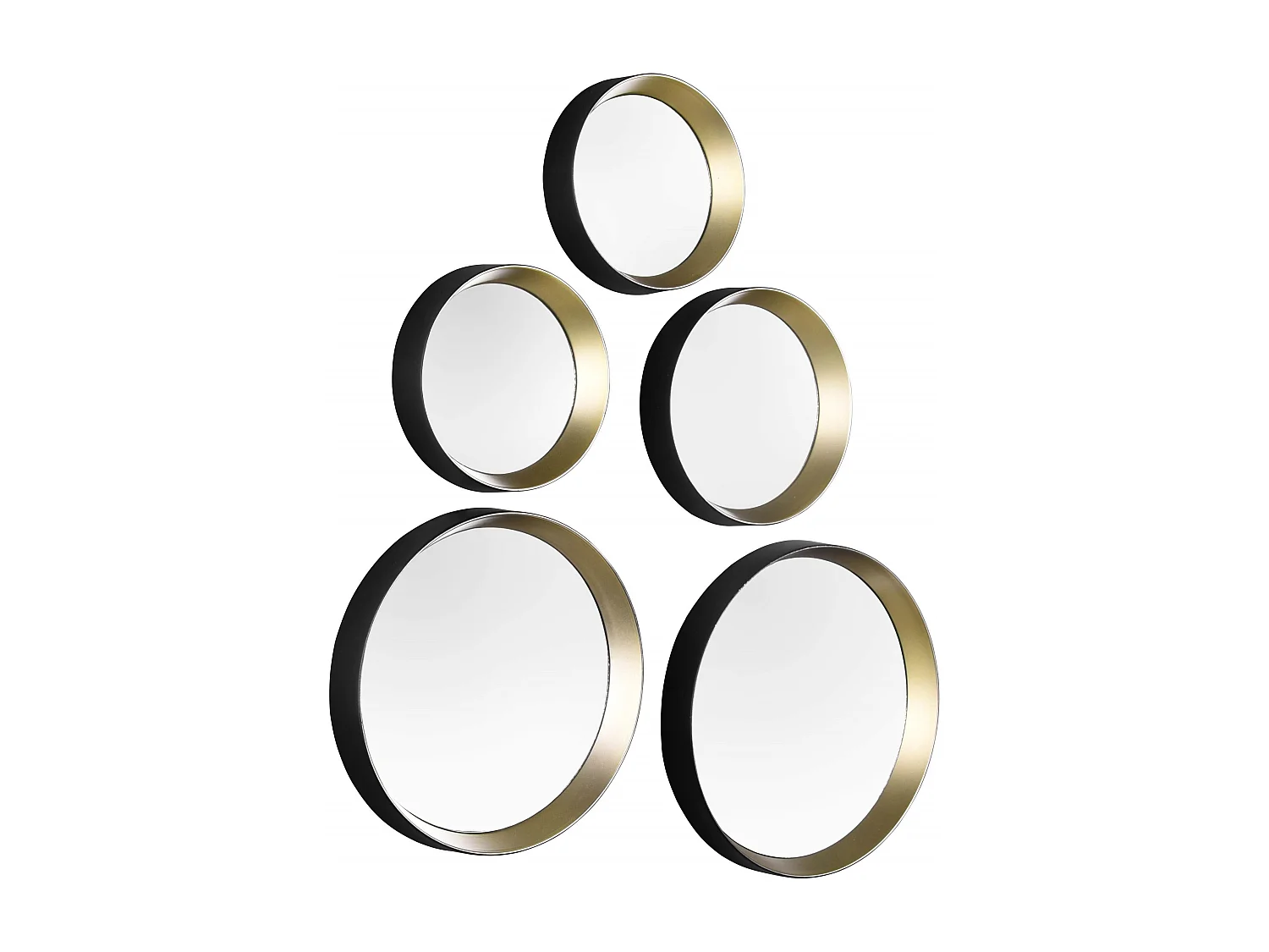 5 Miroirs Lia ronds design