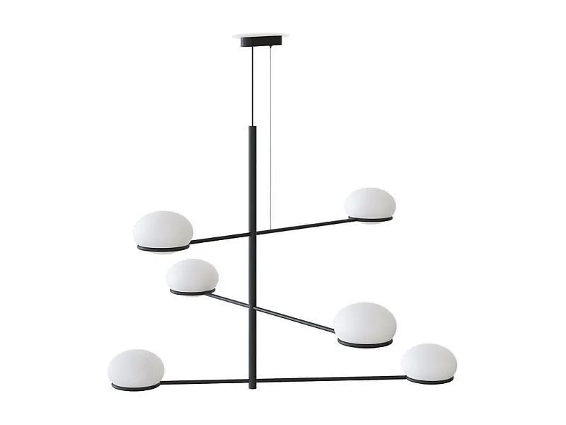 Lampe de plafond moderne Coco 6L