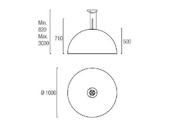 Grande Suspension design Umbrella