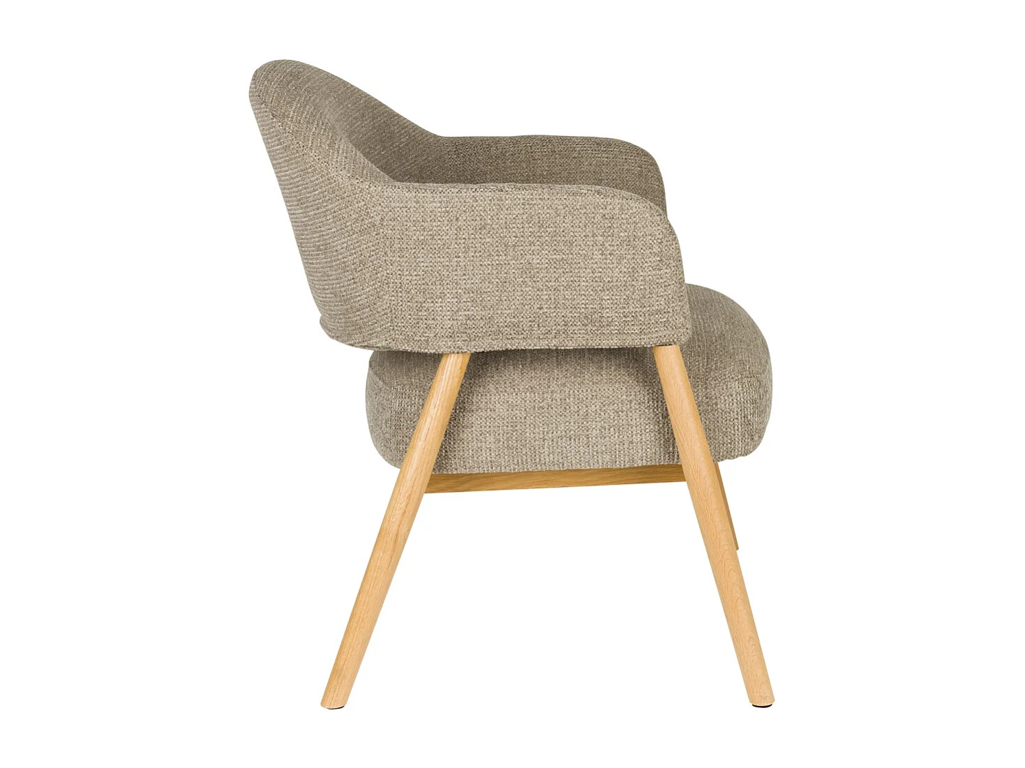 Fauteuil lounge rembourré Indy