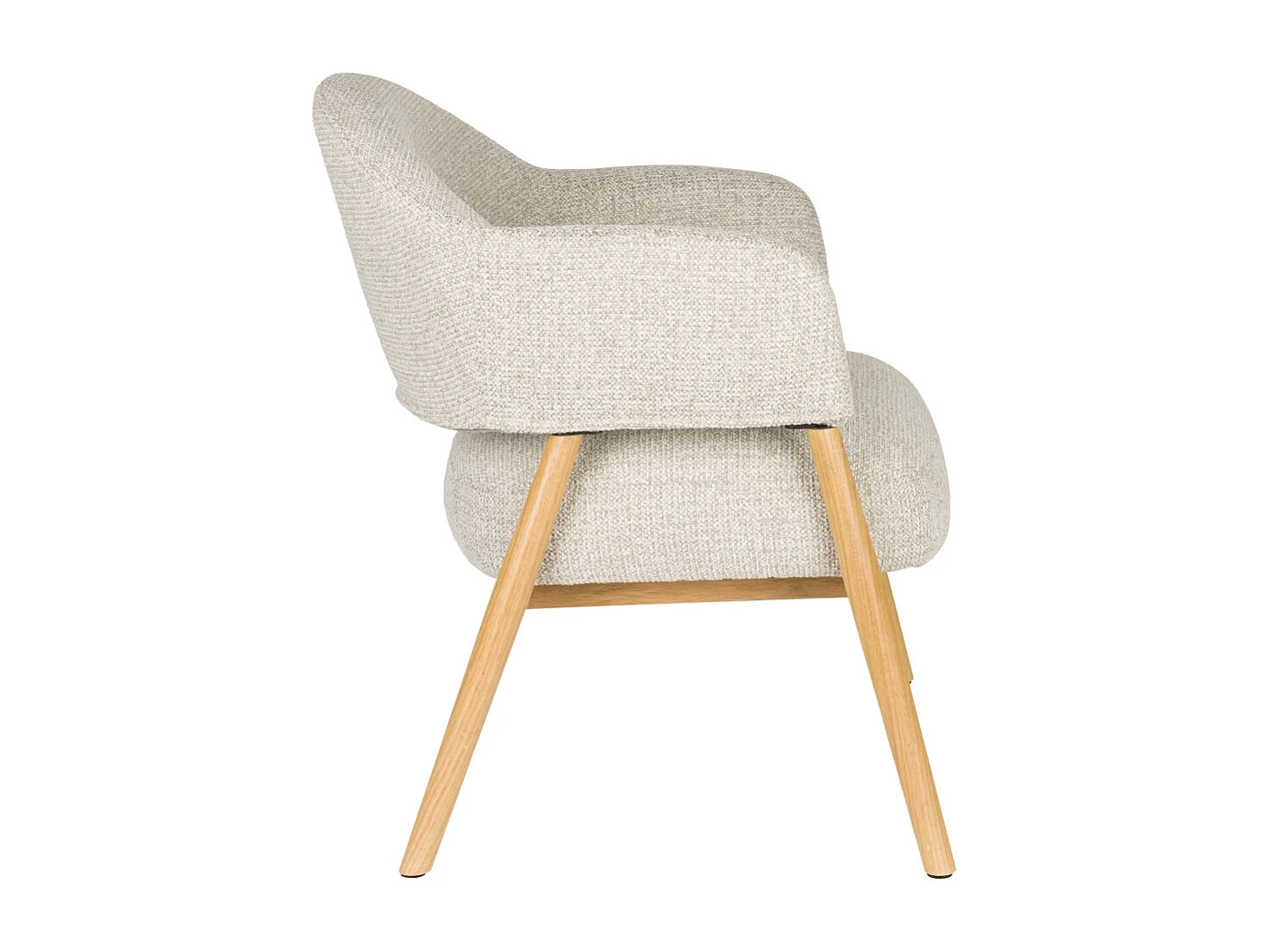 Fauteuil lounge rembourré Indy