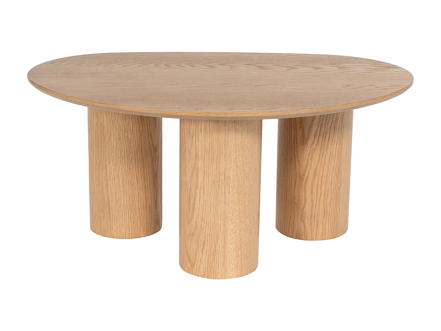 Table basse placage chêne - Naturel clair - OSINAR