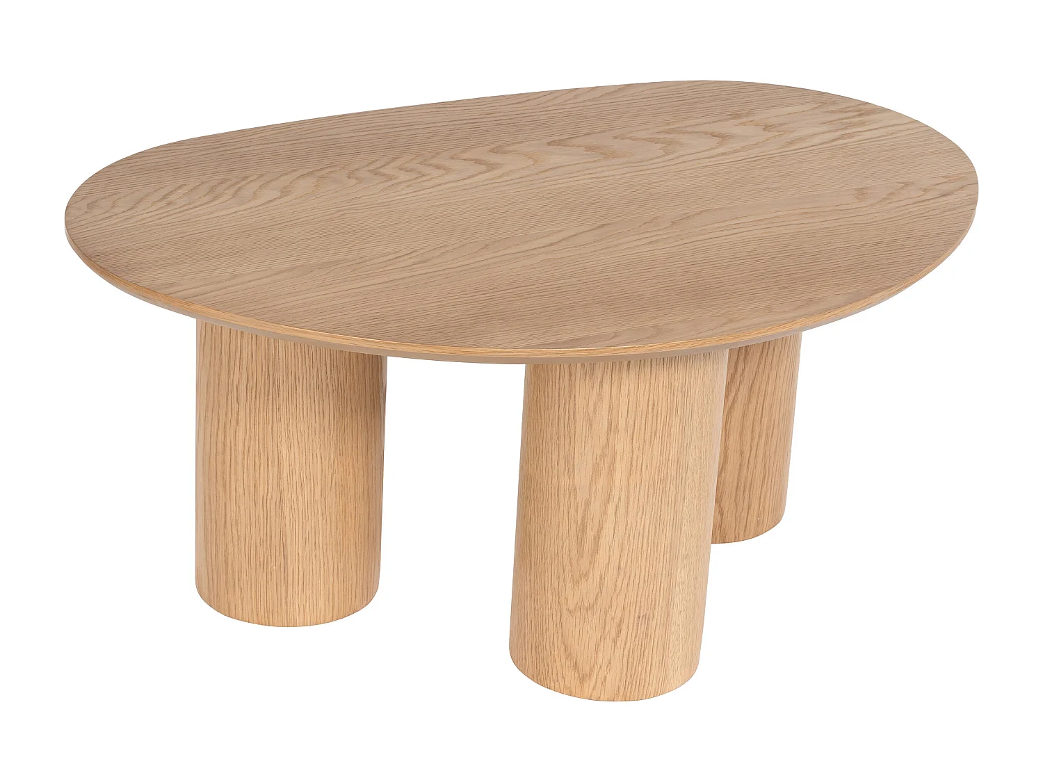 Table basse placage chêne - Naturel clair - OSINAR