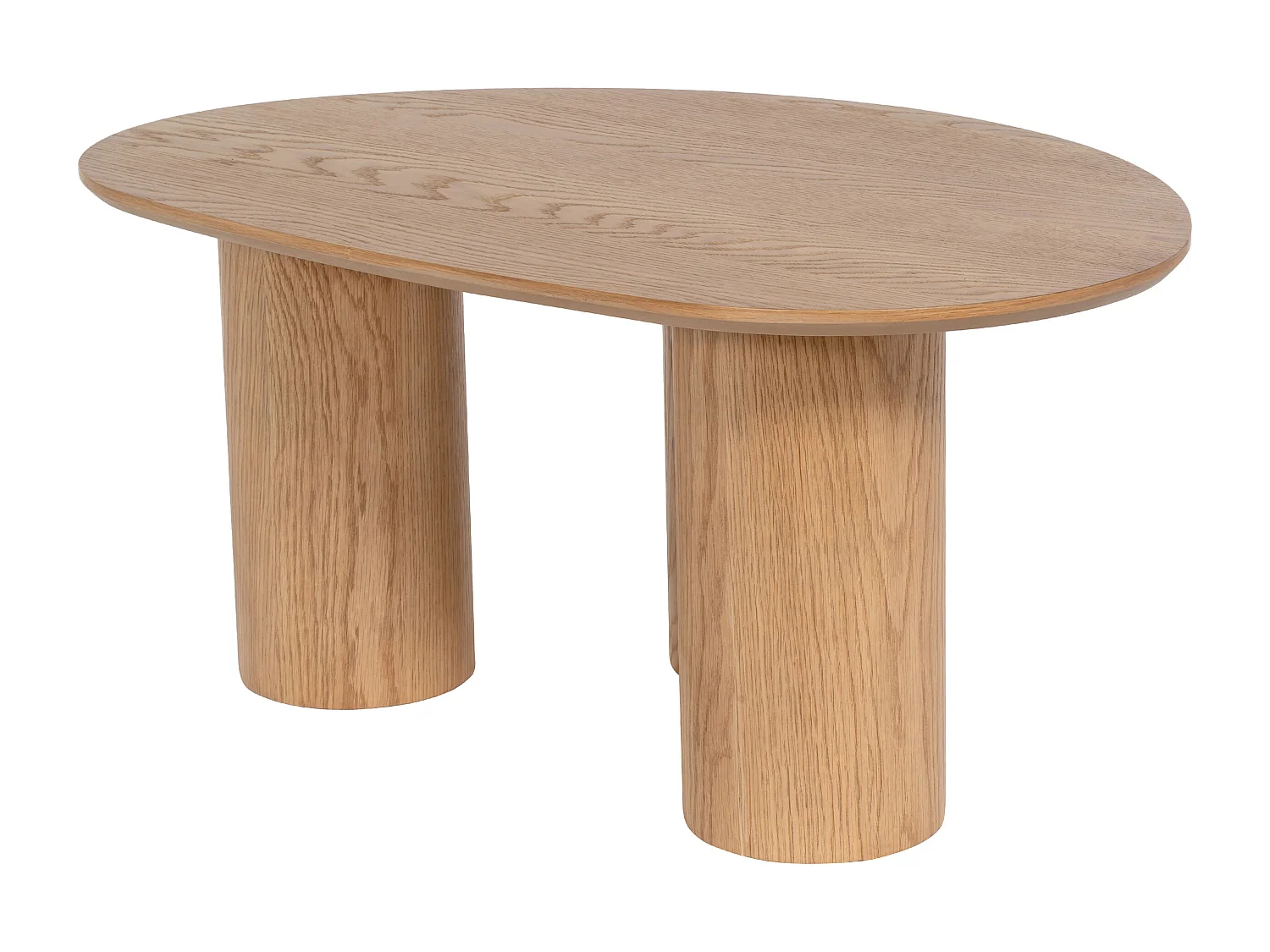 Table basse placage chêne - Naturel clair - OSINAR