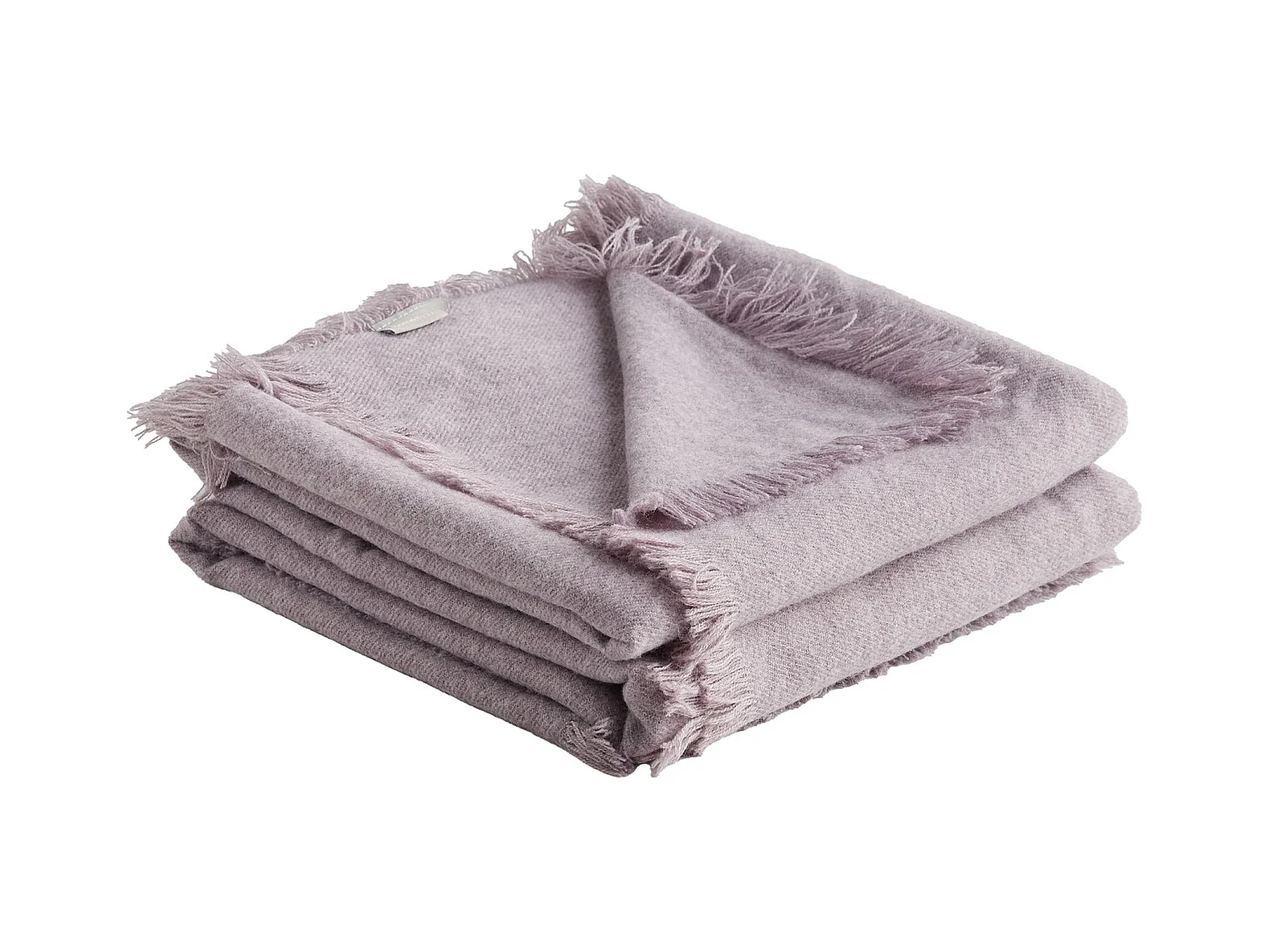 Acryldecke Nicare hellviolett 130x170