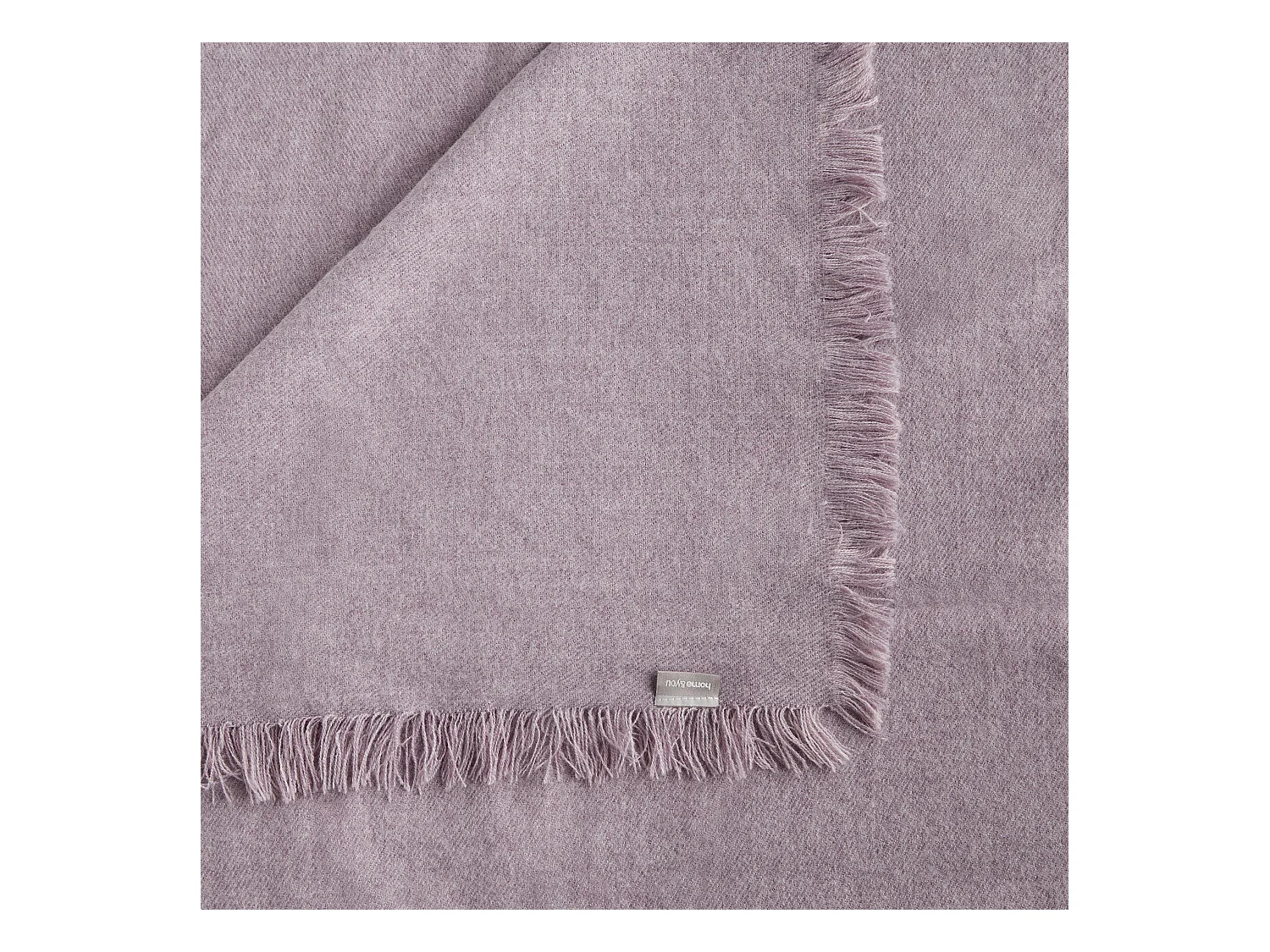 Acryldecke Nicare hellviolett 130x170