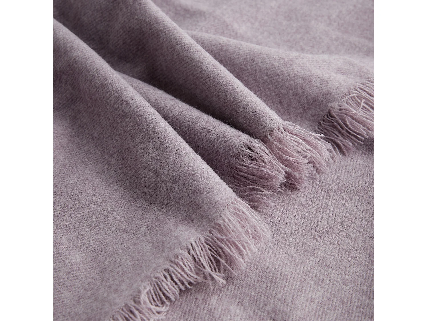 Acryldecke Nicare hellviolett 130x170