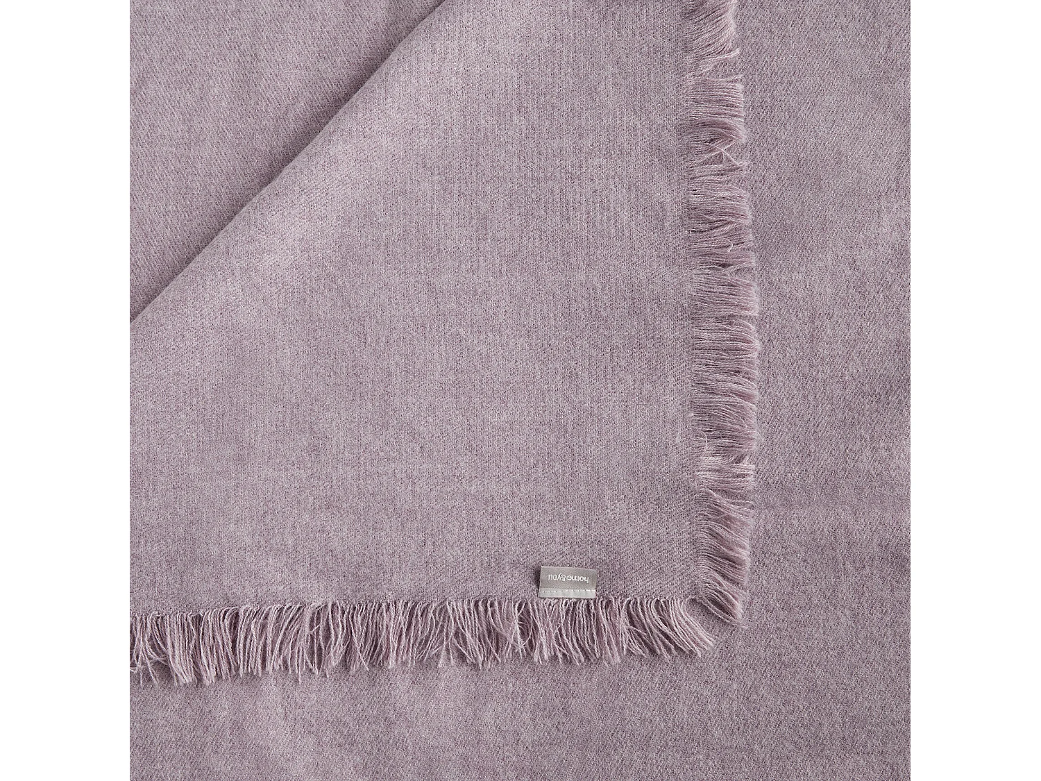 Acryldecke Nicare hellviolett 130x170