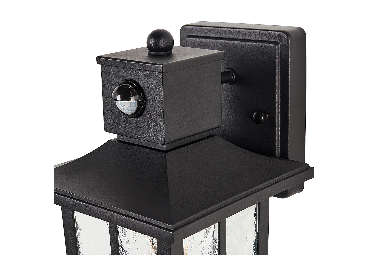 Lampe murale pour l'extérieur AZMAK Avec détecteur de mouvement Noir