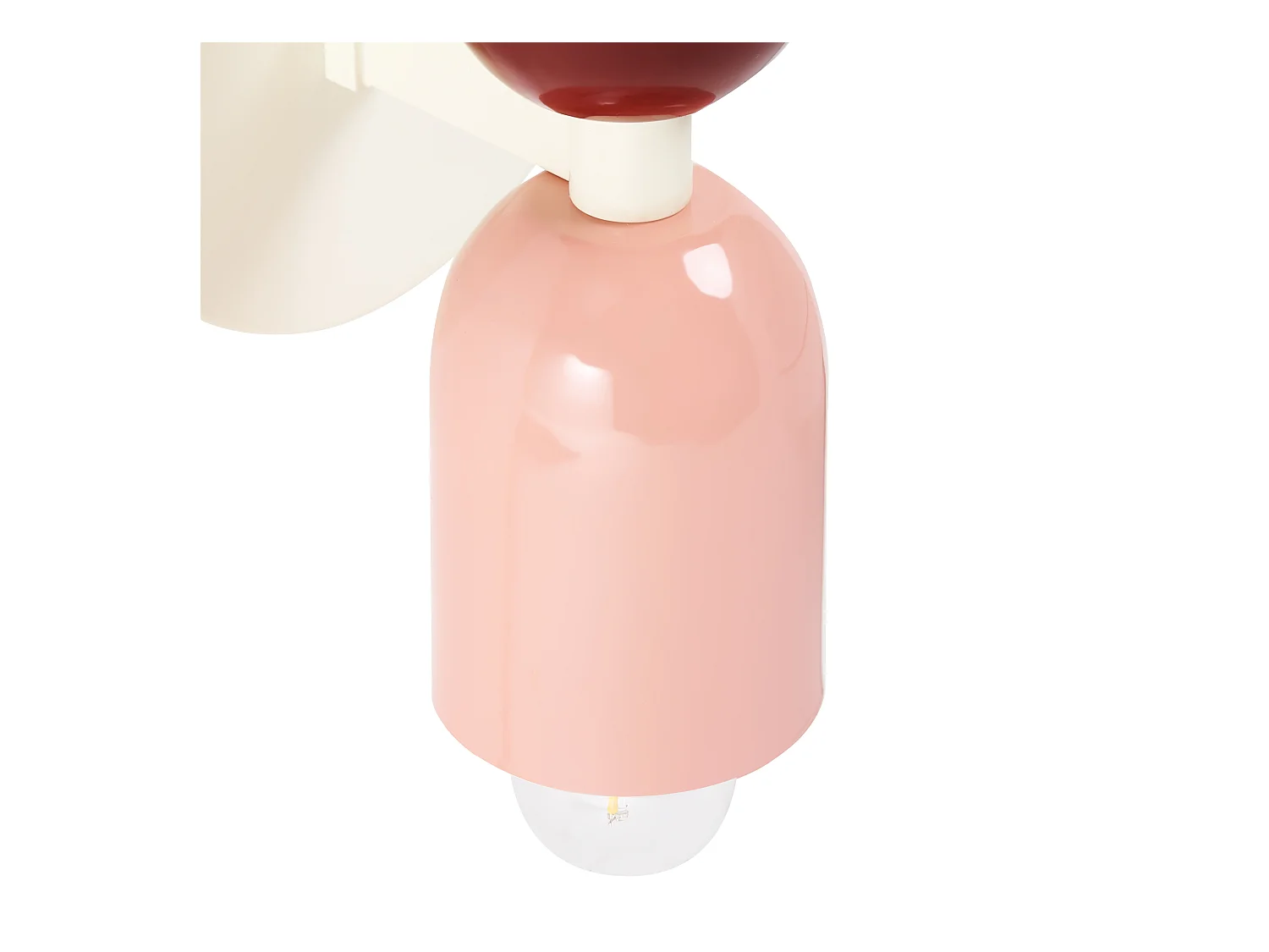 Zestaw 2 lamp ściennych TOPI Metal Kolorowy