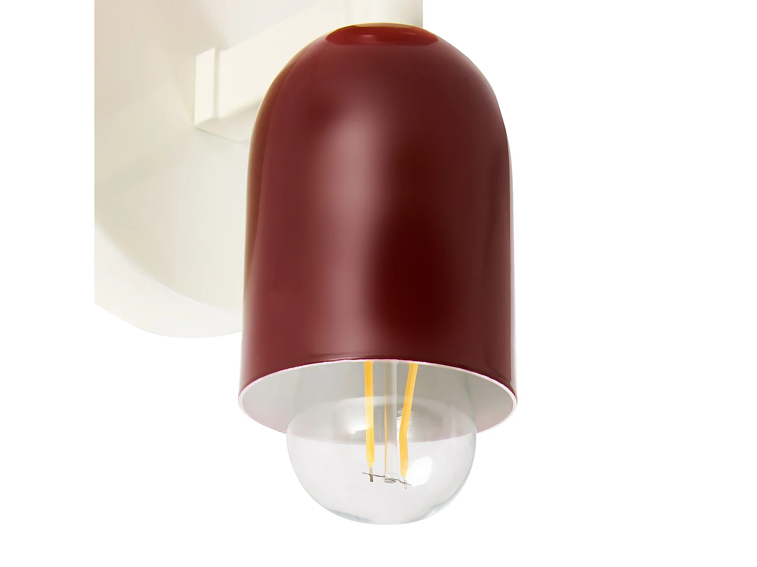 Doppelkopf Wandleuchte 2er Set Metall mehrfarbig bunt 2-flammig Retro Topi