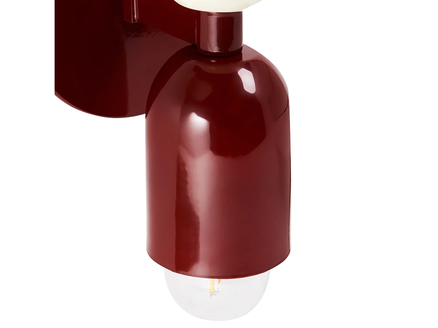 Wandlampe 2er Set TOPI Metall Rot