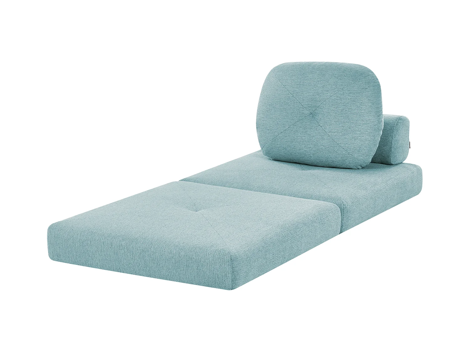 Fauteuil convertible OLDEN Tissu Vert menthe
