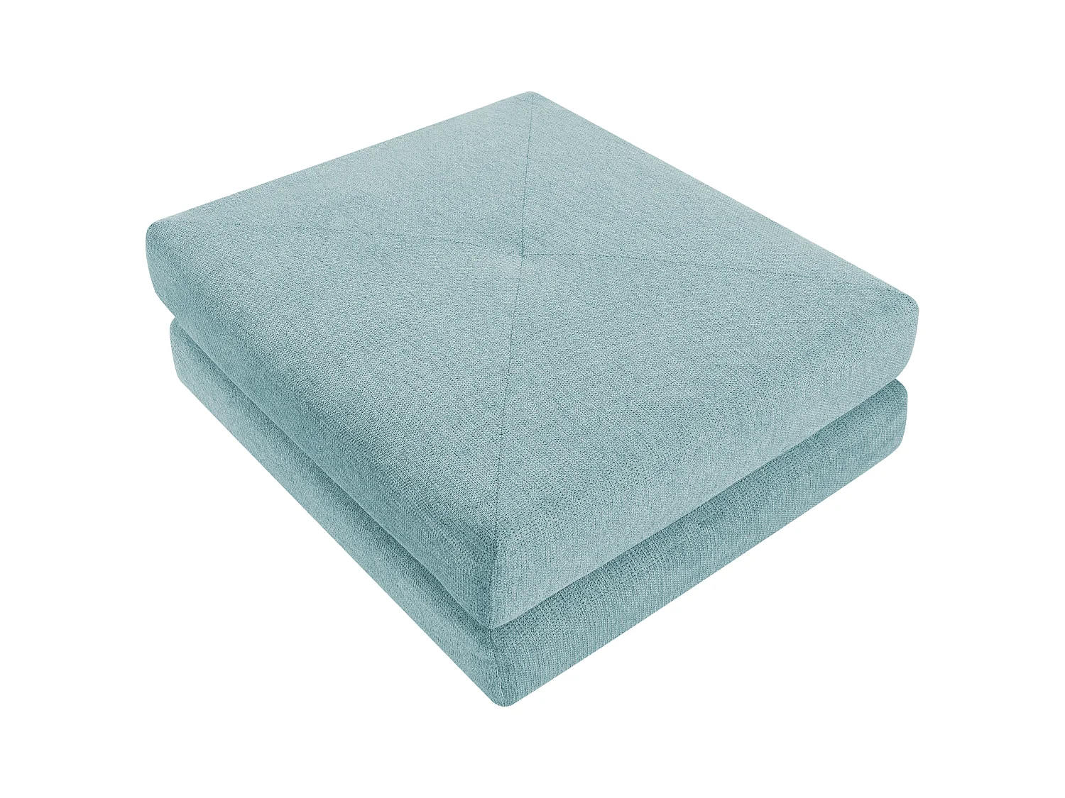 Fauteuil convertible OLDEN Tissu Vert menthe