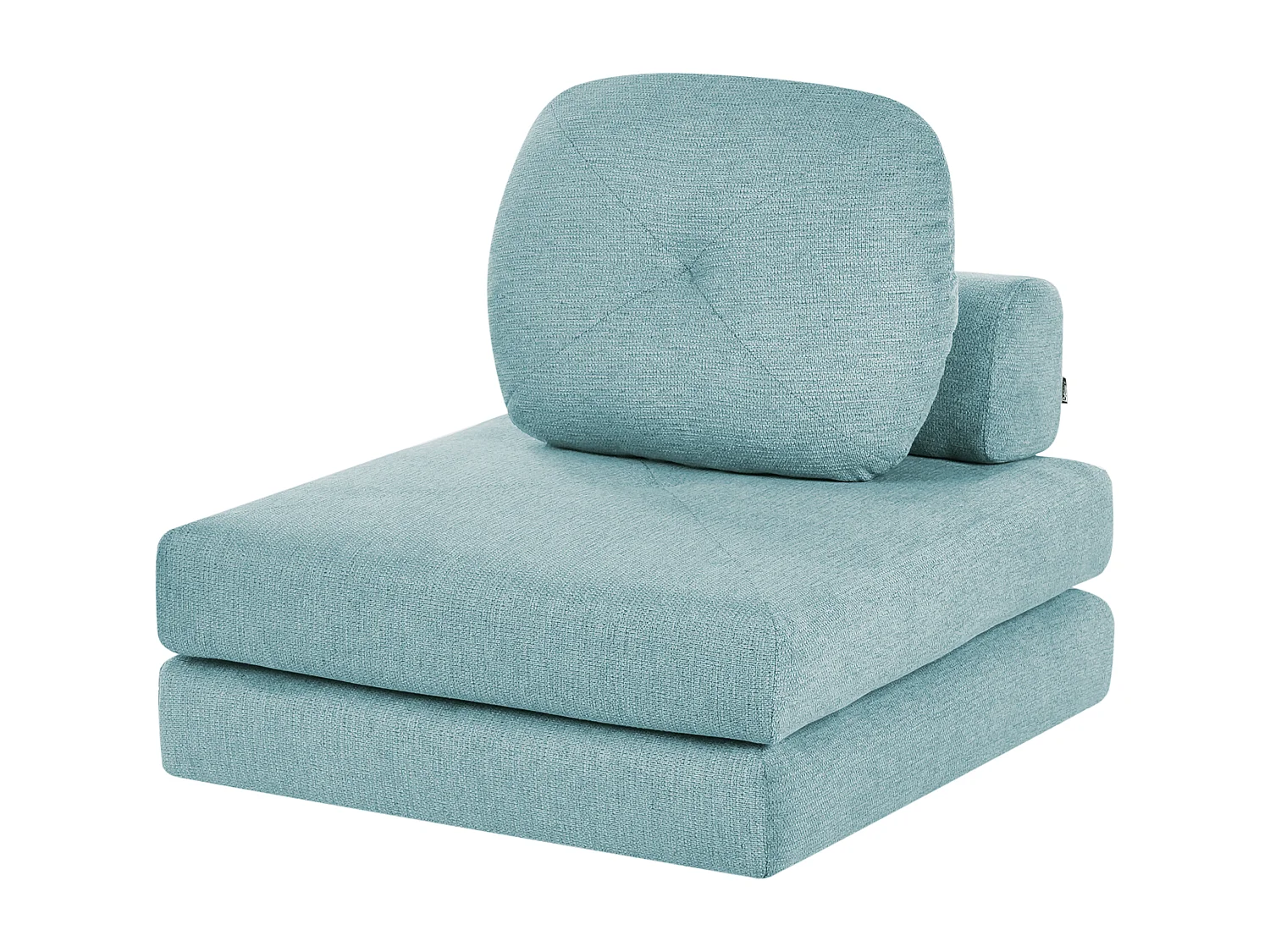 Fauteuil convertible OLDEN Tissu Vert menthe