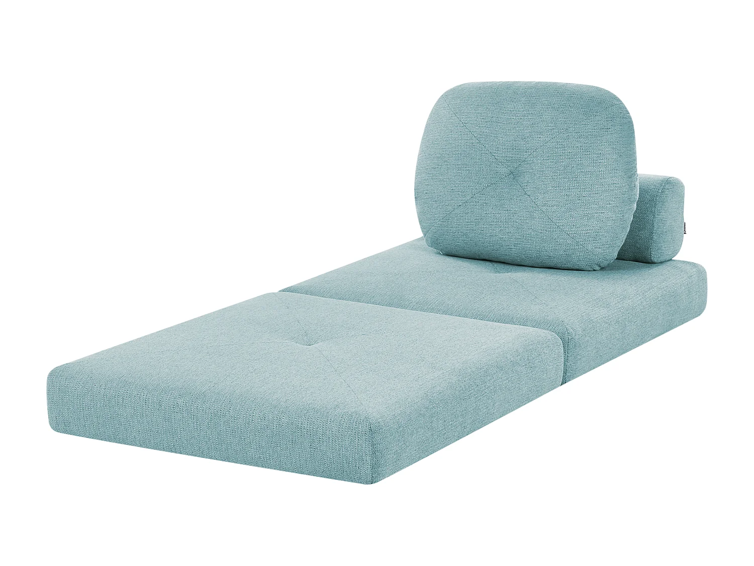 Fauteuil convertible OLDEN Tissu Vert menthe