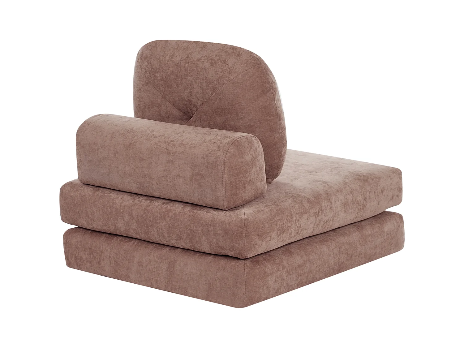 Sofa rozkładana jednoosobowa OLDEN Brązowy