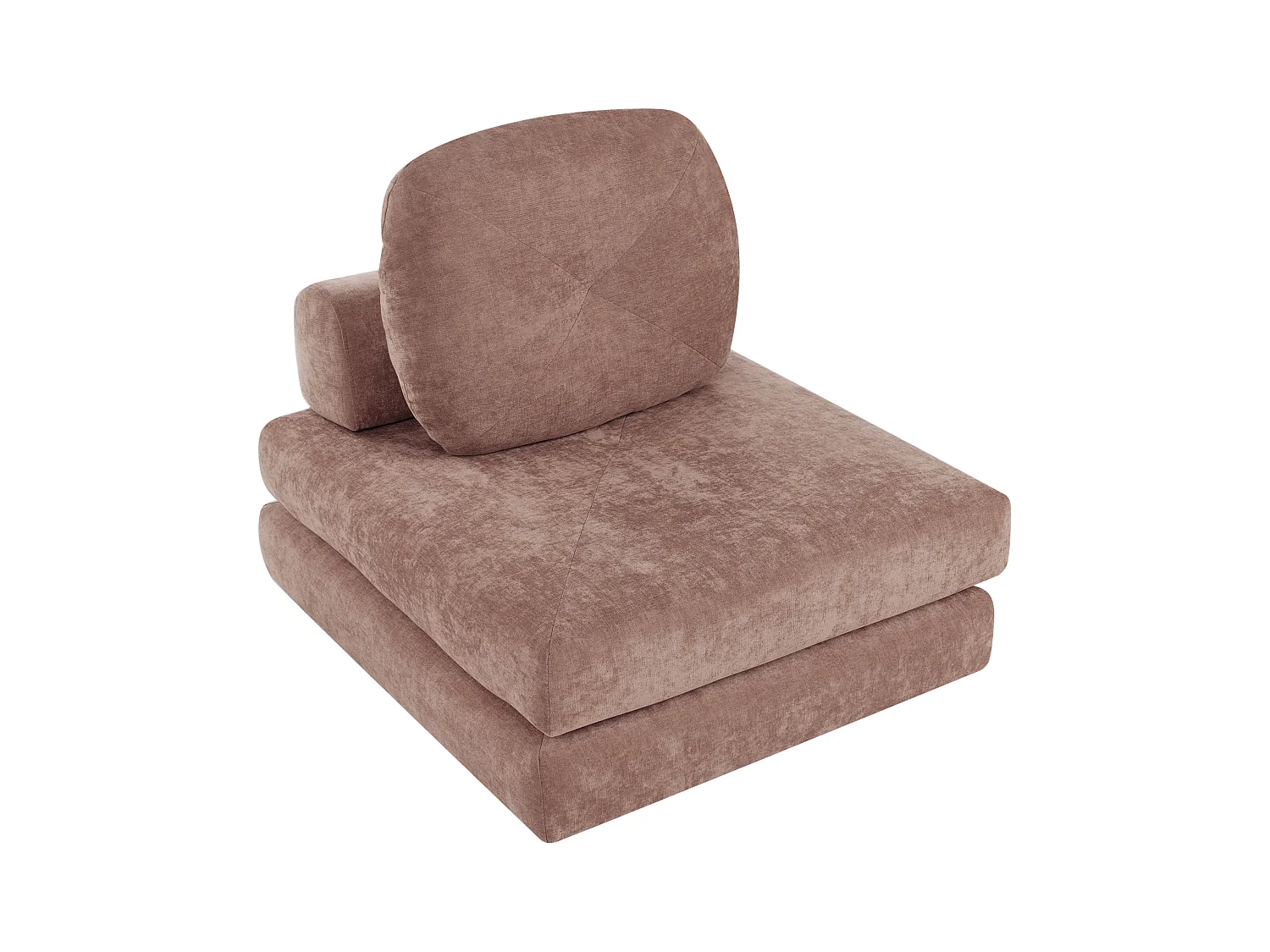 Sofa rozkładana jednoosobowa OLDEN Brązowy