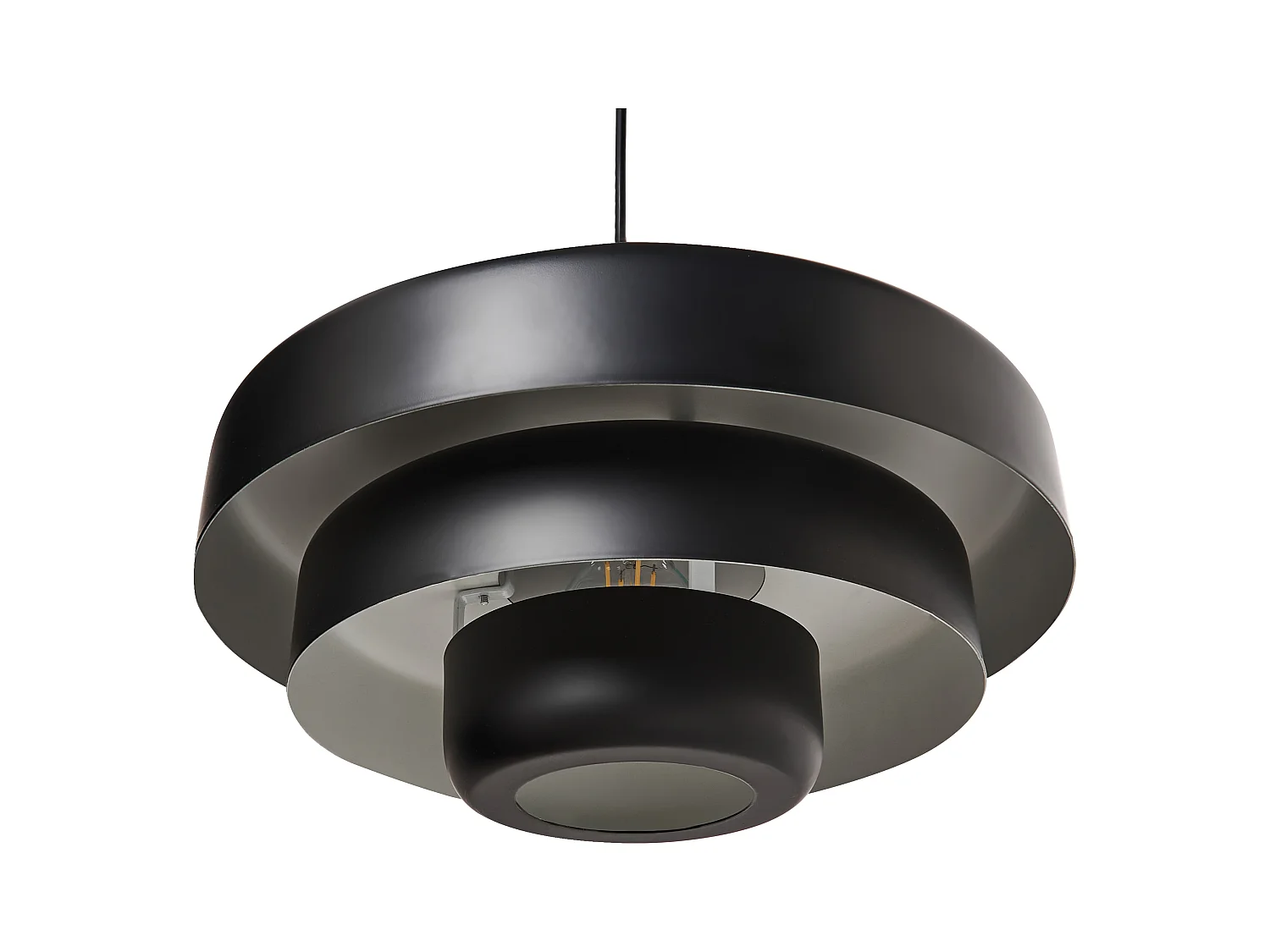 Lampa wisząca KOLGA Metal Czarny