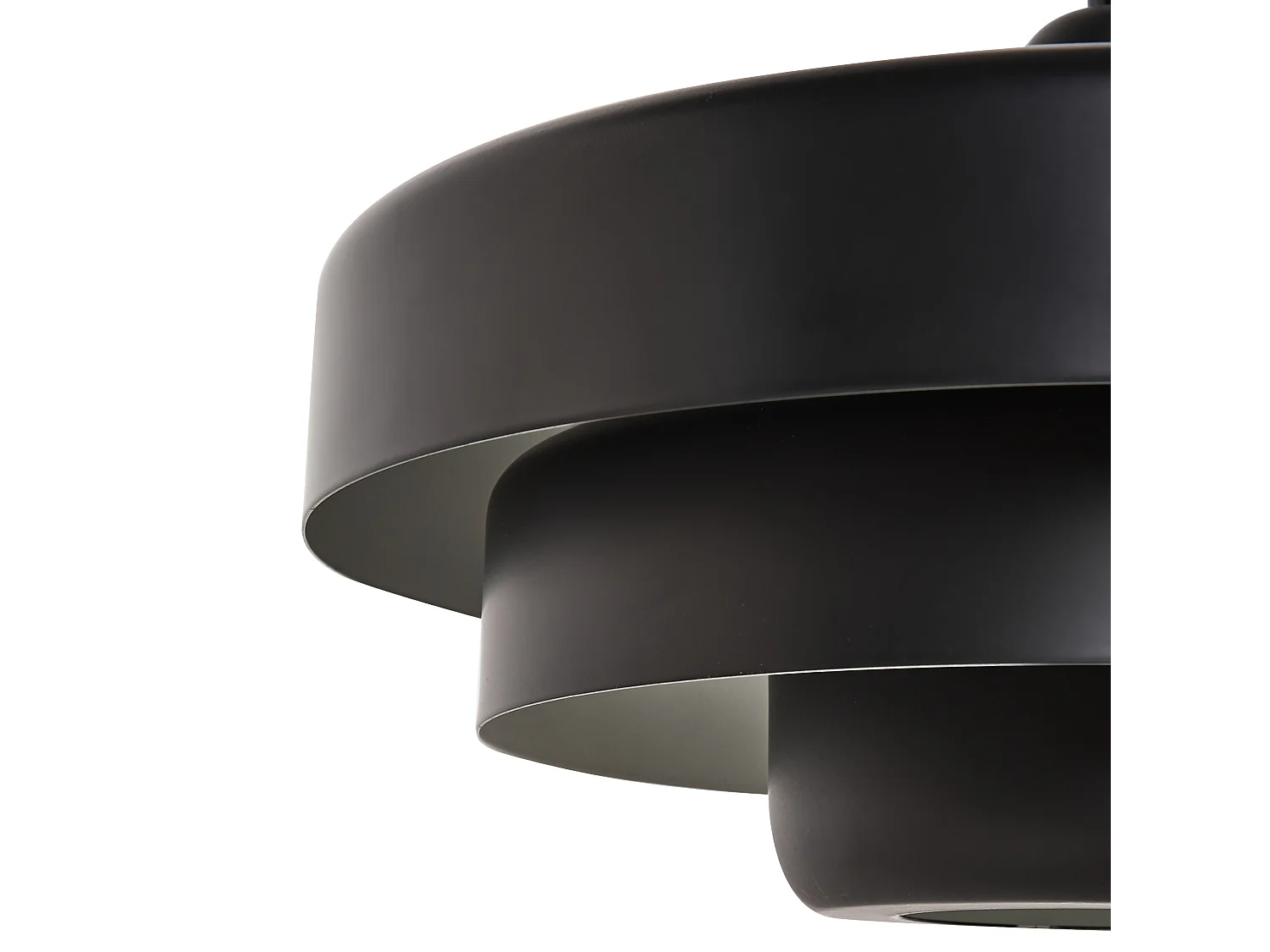 Candeeiro suspenso KOLGA Metal Preto